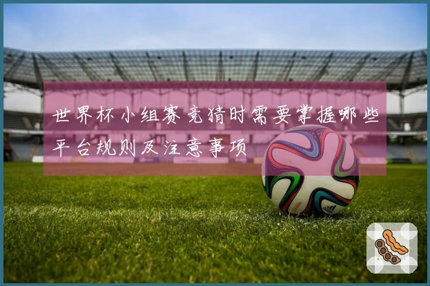 世界杯小组赛竞猜时需要掌握哪些平台规则及注意事项