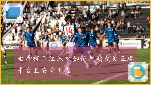 世界杯下注入口如何判断是否正规平台且安全可靠